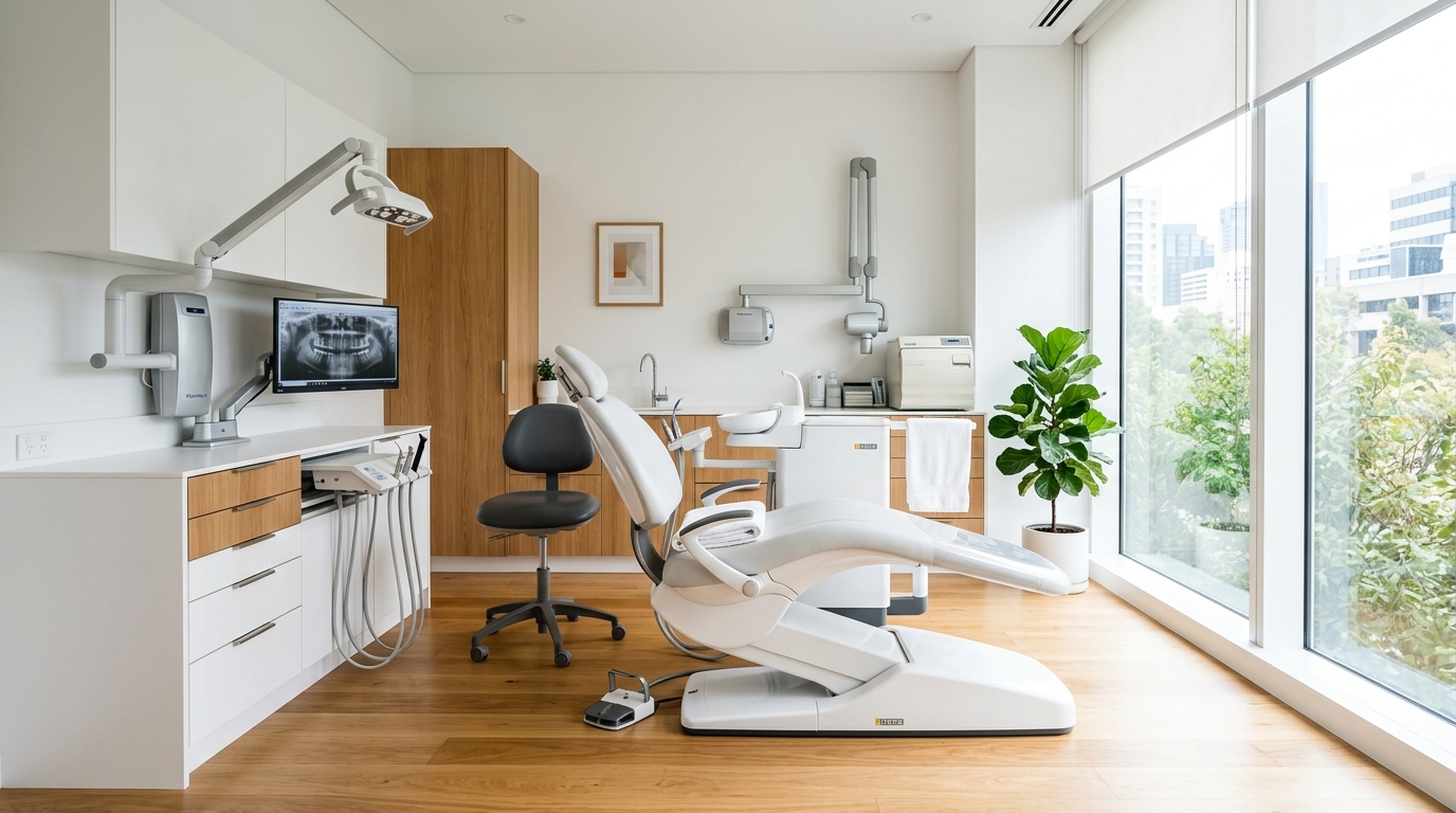 Sala de tratamiento moderna en nuestra clínica